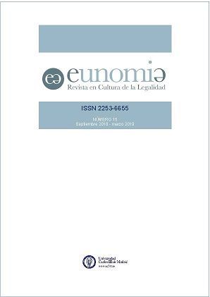  Call for Papers de la Revista Eunomia