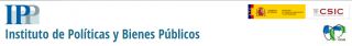  Seminario del Instituto de Políticas y Bienes Públicos (IPP-CSIC) - 6 Nov.