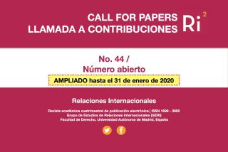 Ampliación Llamada a Contribuciones - Relaciones Internacionales nº 44