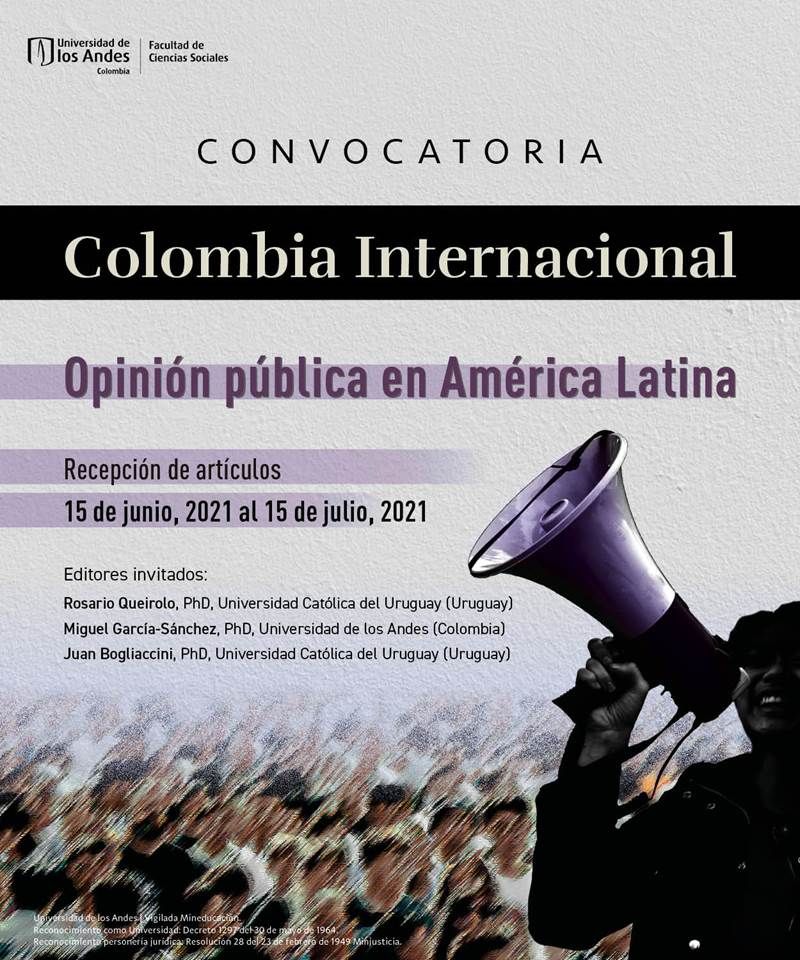 Revista Colombia Internacional - Convocatoria