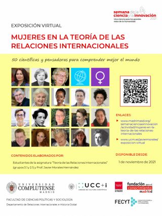 Exposición virtual "Mujeres en la Teoría de las Relaciones Internacionales" -Universidad Complutense de Madrid