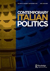 Nueva publicación: 'Anatomy of the Italian populist breakthrough'