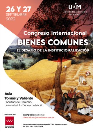Congreso Internacional "Bienes Comunes. El Desafío de la Institucionalización"