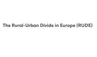 Call for abstracts - Conference on Research on Rural-Urban Divides