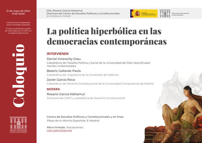 Coloquio CEPC 'La política hiperbólica en las democracias contemporáneas'