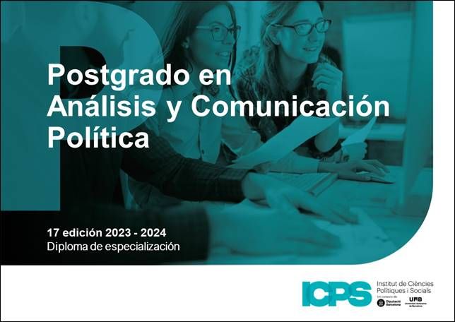 Postgrado profesional UAB en Análisis y Comunicación Política 17ª ed., 2024-2025