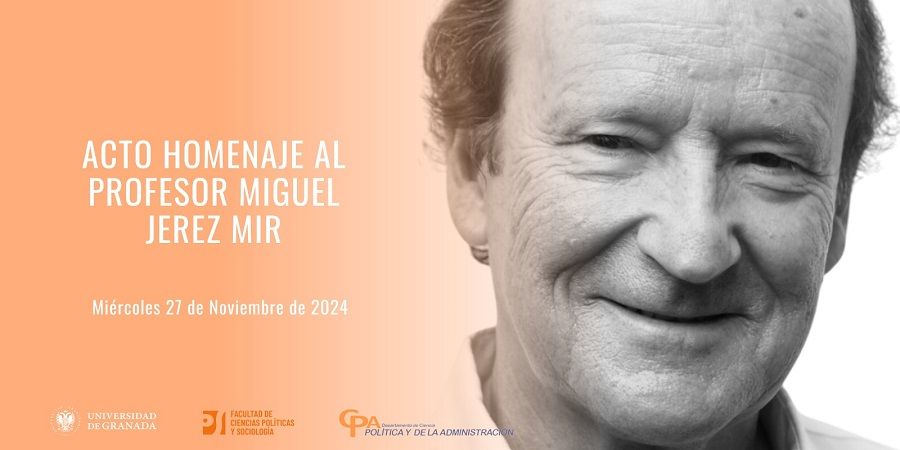 Acto Homenaje al profesor Miguel Jerez Mir - UGR