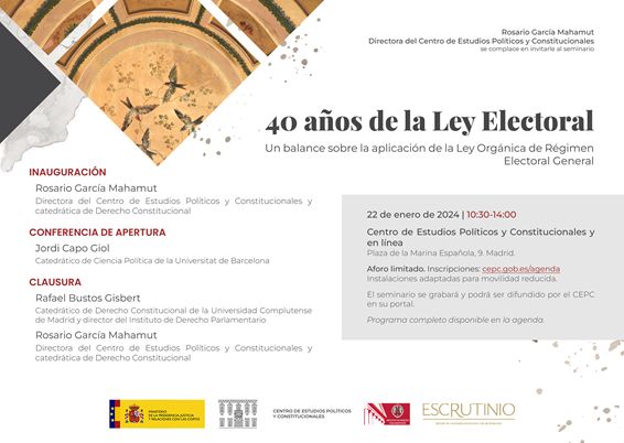 Seminario CEPC '40 años de la Ley Electoral'