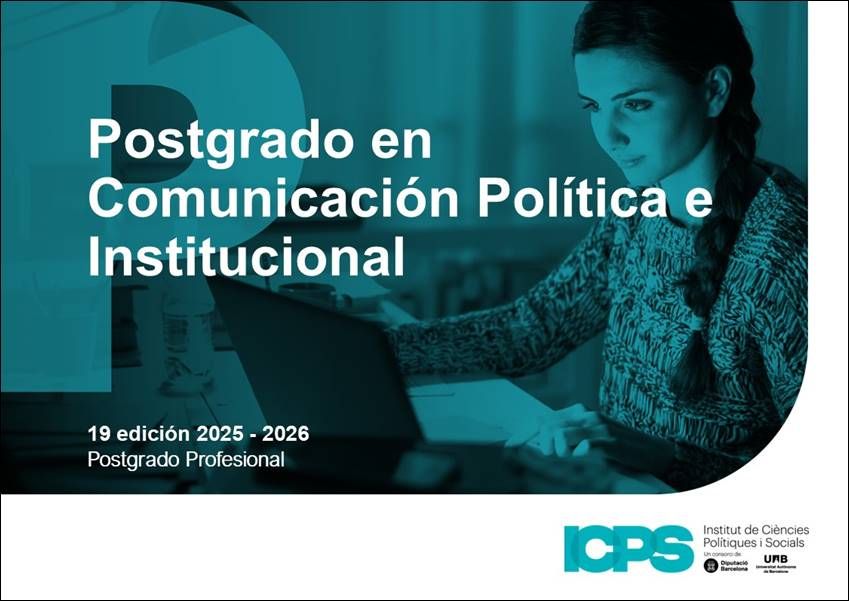 Postgrado profesional UAB en Comunicación Política e Institucional , 19ª ed., 2025-2026