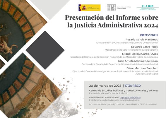 Presentación CEPC: Informe sobre la Justicia Administrativa 2024
