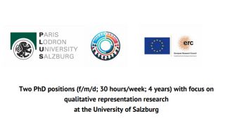 Two PhD positions with focus on qualitative representation research, ERC INCONEX, Salzburg, AT