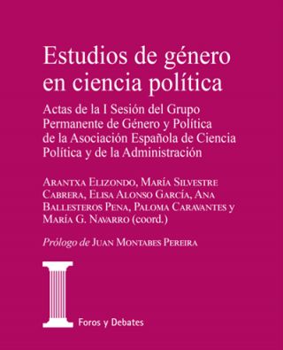 AECPA Y EL CENTRO DE ESTUDIOS POLÍTICOS Y CONSTITUCIONALES PUBLICAN EL LIBRO “ESTUDIOS DE GÉNERO EN CIENCIA POLÍTICA”