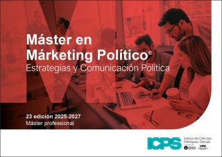 Máster profesional UAB en "Marketing político: estrategias y comunicación política" 23ª ed., 2025-2027