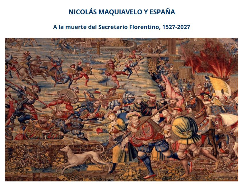 CfP - Nicolás Maquiavelo y España: A la muerte del Secretario Florentino, 1527-2027 