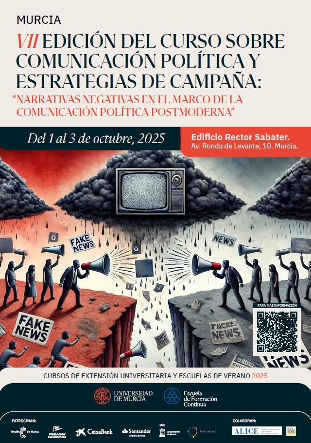 VII Edición del Curso Comunicación Política y Estrategias de Campaña, Universidad de Murcia