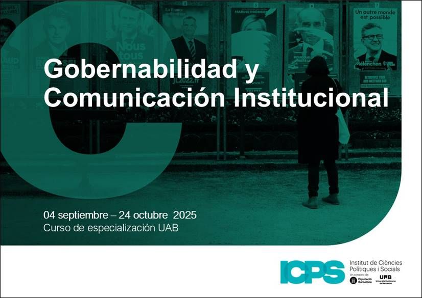 Curso de especialización UAB en "Gobernabilidad y Comunicación Institucional" 2ª ed., 2025