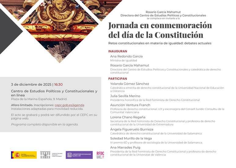 CEPC: Jornada en conmemoración del día de la Constitución