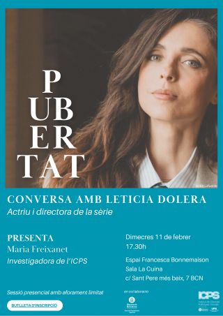 Sesión ICPS: "Conversa con Leticia Dolera, directora de la serie 'Pubertad'"