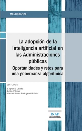 Publicación de la obra colectiva “La adopción de la inteligencia artificial en las Administraciones públicas”