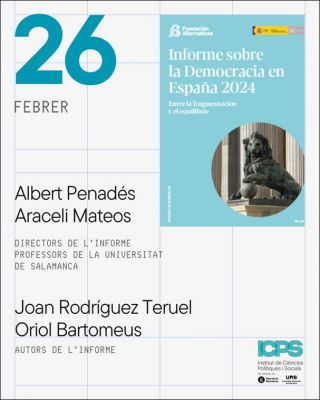 Presentación ICPS: "Informe sobre la democracia en España 2024"