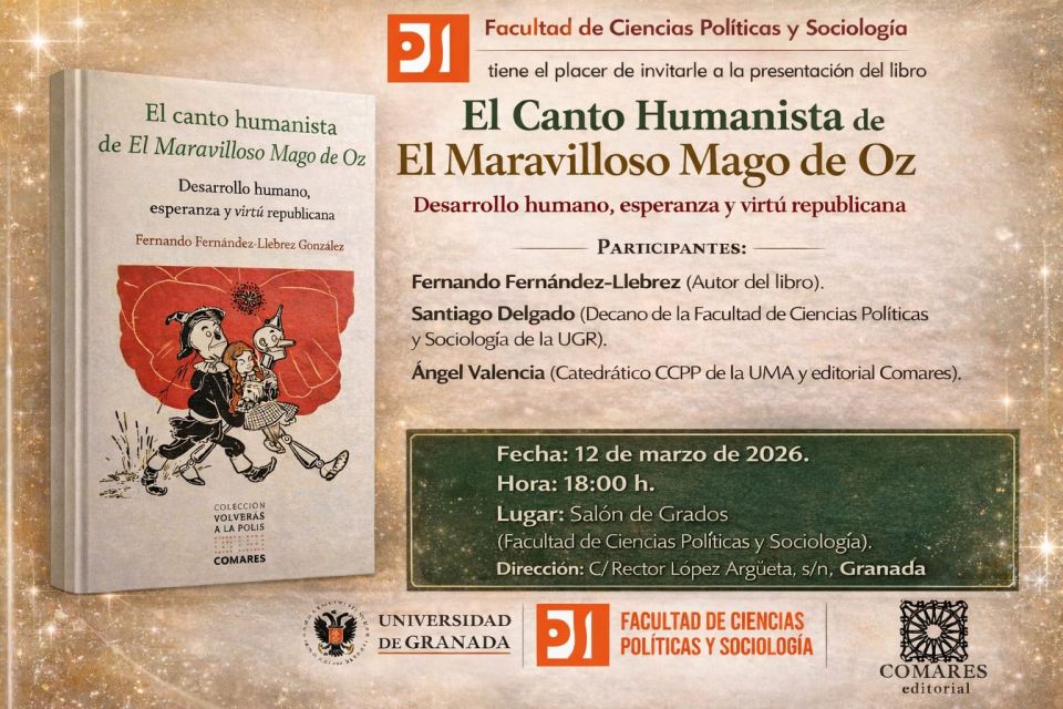 Presentación del libro de Fernando Fernández-Llébrez: "El Canto Humanista de El Maravilloso Mago de Oz"