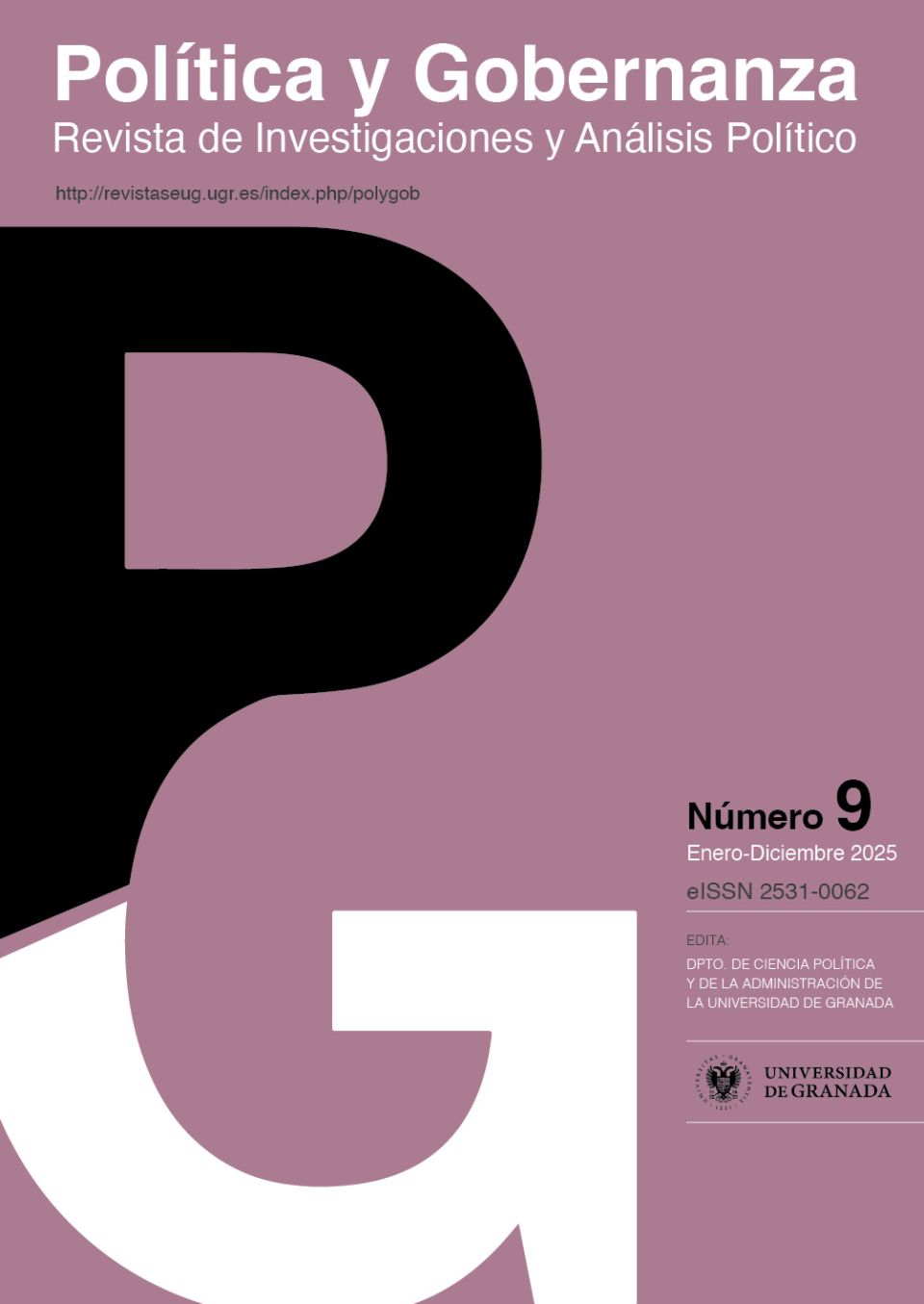 ¡Último número de la Revista Política y Gobernanza. Revista de Investigaciones y Análisis Político!