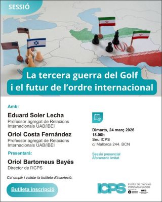 Sesión ICPS: «La tercera guerra del Golfo y el futuro del orden internacional»