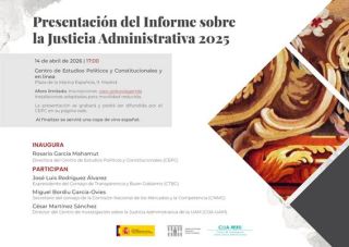 Presentación CEPC del Informe sobre la Justicia Administrativa 2025