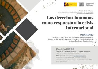 Conferencia CEPC a cargo de Fabián Salvioli: ‘Los derechos humanos como respuesta a la crisis internacional’