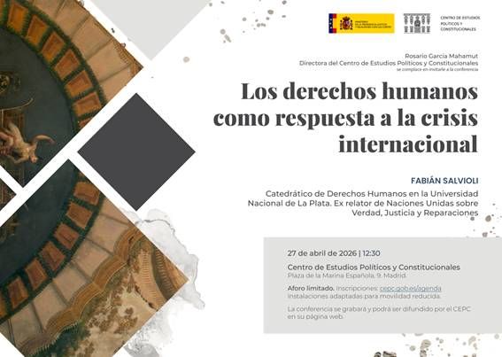 Conferencia CEPC a cargo de Fabián Salvioli: ‘Los derechos humanos como respuesta a la crisis internacional’