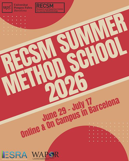 13.ª Escuela de Métodos de Verano de RECSM