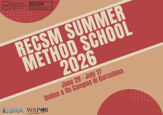 2026 RECSM Summer Methods School