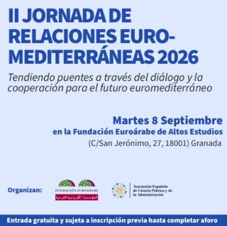 II JORNADA DE RELACIONES EUROMEDITERRÁNEAS 2026