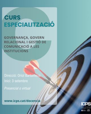 NOVA EDICIÓ!! Curs d'especialització UAB en Governança i comunicació institucional 2026, 3ª ed.