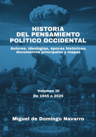 Novedad editorial: 'Historia del Pensamiento Político Occidental', en tres volúmenes, Miguel de Domingo Navarro (autor)