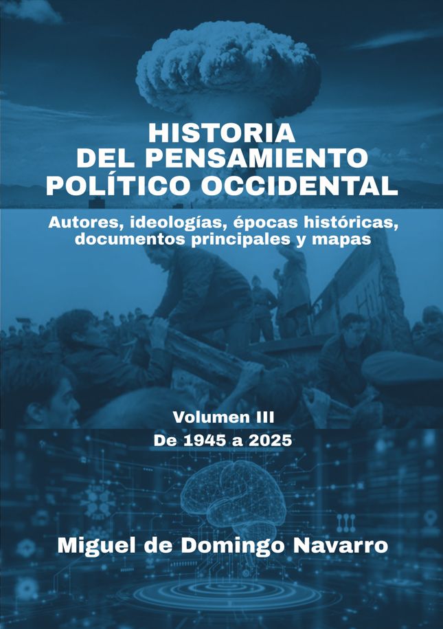 Novedad editorial: 'Historia del Pensamiento Político Occidental', en tres volúmenes, Miguel de Domingo Navarro (autor)
