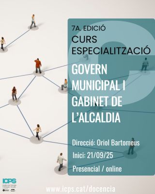 ÚLTIMES PLACES!!! Curs d'especialització UAB en Govern Municipal i Gabinet d'Alcaldia 2026, 7ª ed.
